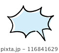 吹き出し 吹き出し 116841629