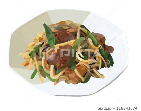 レバニラ炒め（箸なし） 116843374