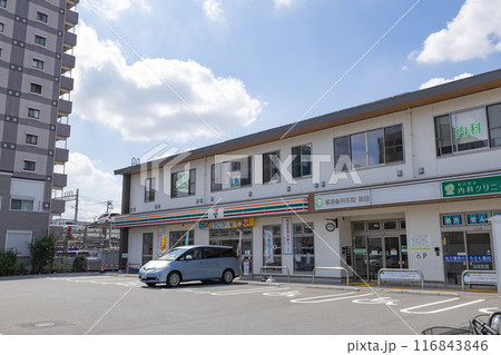 草加市新田駅周辺の風景 116843846