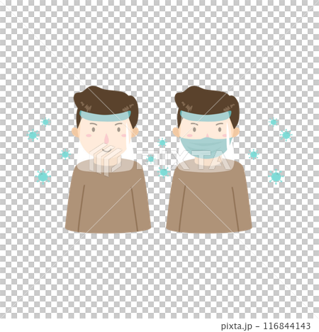 people wearing face masks  116844143