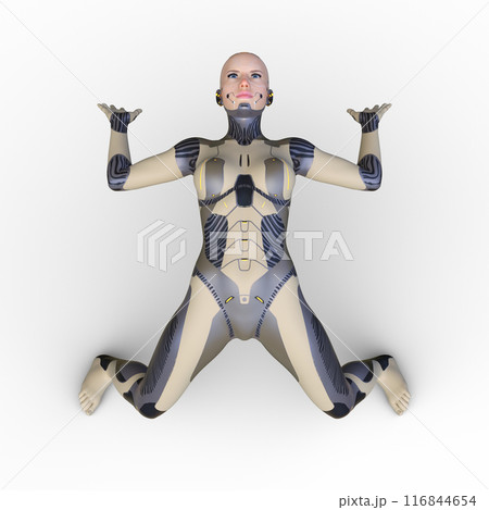 女性サイボーグ 116844654