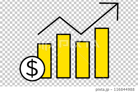 Growth graph, target, goal achievement, goal business icon Growth graph, target, goal achievement, goal business icon 116844988