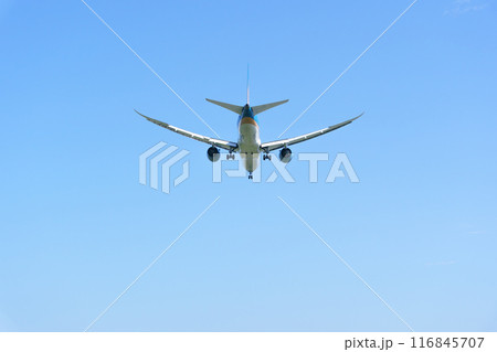 飛行機　青空 116845707