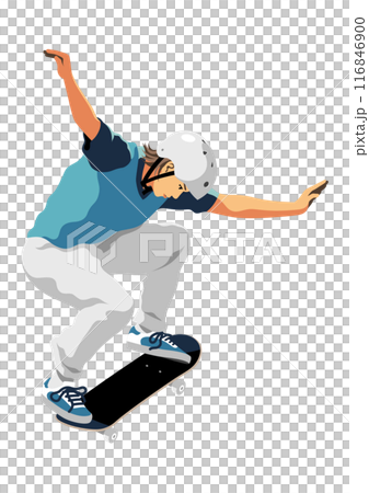 Female skateboarder 2 116846900