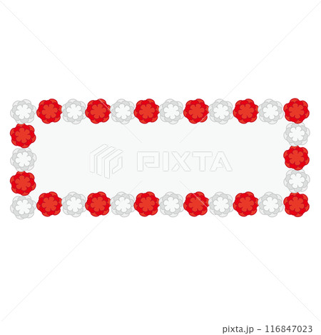 お花紙の看板フレーム3 お花紙の看板フレーム3 116847023