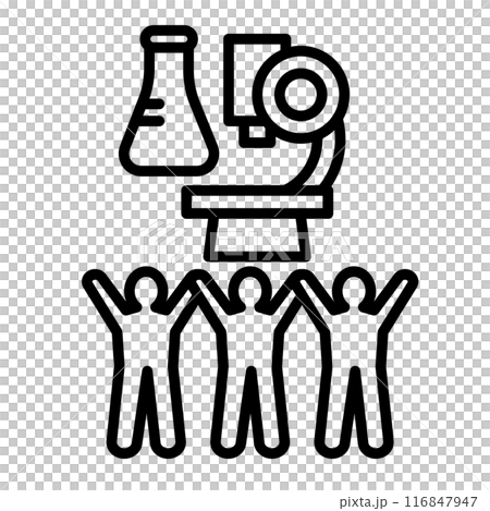他の人にも興味深い研究を表すアイコン。 116847947