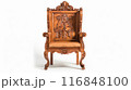 Antique Carved Wooden Chair 116848100