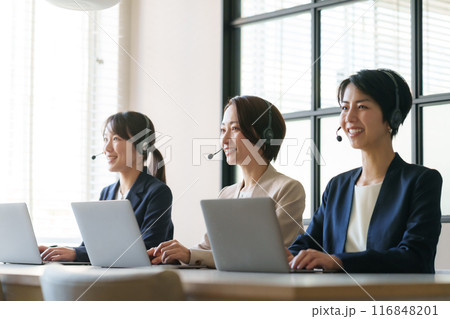 女性　オペレーター 116848201