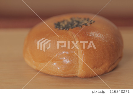 あんパンのクローズアップ写真 116848271
