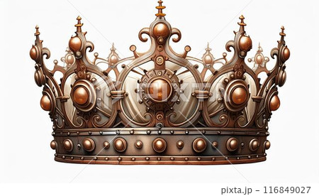 アンティーク調のプレミアな王冠 アンティーク調のプレミアな王冠 116849027