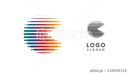 Heavy futuristic tech-inspired letter C, dynamic gradient logo, bold space letter for impactful modern branding, innovative logo, contemporary design, cutting-edge typography. Vector monogram Heavy futuristic tech-inspired letter C, dynamic gradient logo, bold space letter for impactful modern branding, innovative logo, contemporary design, cutting-edge typography. Vector monogram 116849132