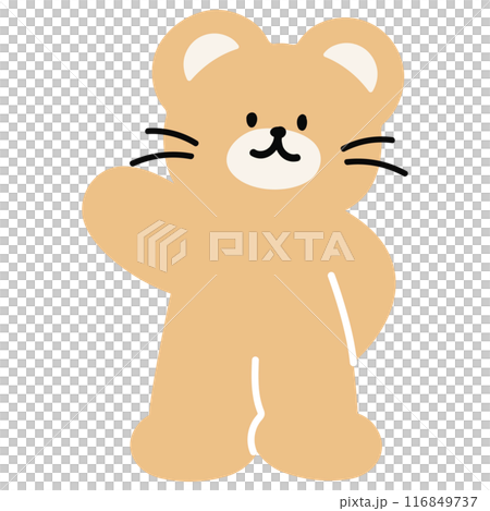 Illustration of teddy bear png for cartoon character, comic, mascot, animal, sticker, standee, greeting card, cute patches, shirt print, brooch, plush toy, kid doll, zoo, souvenir shop, art toy, print Illustration of teddy bear png for cartoon character, comic, mascot, animal, sticker, standee, greeting card, cute patches, shirt print, brooch, plush toy, kid doll, zoo, souvenir shop, art toy, print 116849737