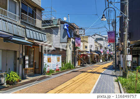 東京都　谷中ぎんざ・谷中銀座商店街　谷根千散歩コース 116849757
