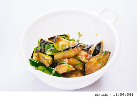 夏野菜の浅漬け からし和え 夏野菜の浅漬け からし和え 116849841