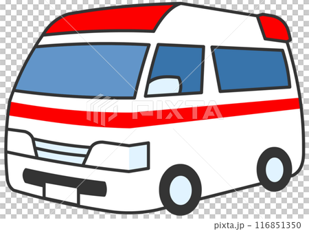 救急車イラストアイコン 救急車イラストアイコン 116851350