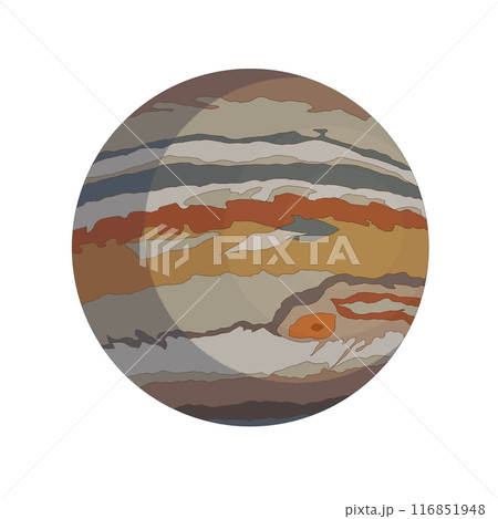 木星のイラスト 116851948