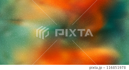 Teal orange gradient mesh seamless pattern with noise texture 116851978