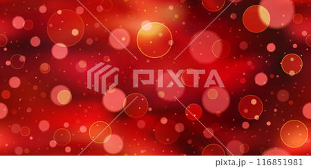 Elegant royal red and scarlet seamless background with bokeh effect and gradient mesh Elegant royal red and scarlet seamless background with bokeh effect and gradient mesh 116851981