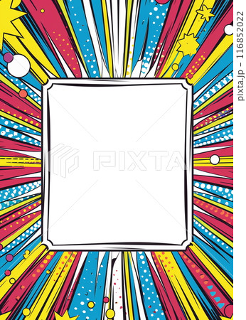 Frame Comic Book Cartoon illustration Frame Comic Book Cartoon illustration 116852022