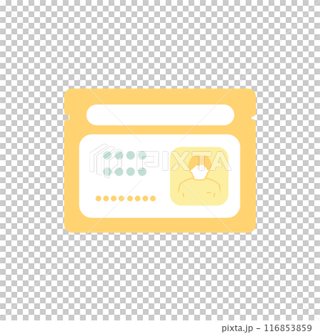 Driver's license illustration Driver's license illustration 116853859