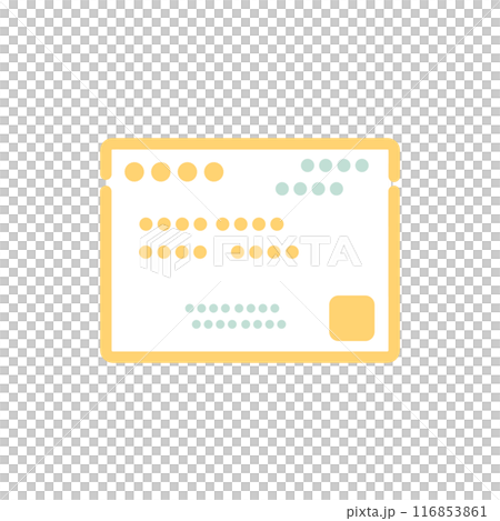 Health insurance card illustration Health insurance card illustration 116853861