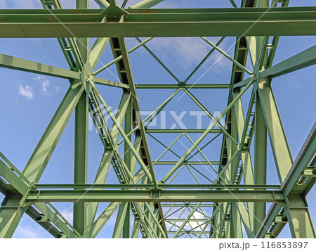 Green Steel Bridge Green Steel Bridge 116853897