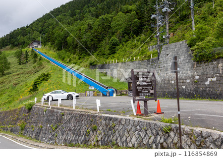 夏の志賀高原 横手山スカイレーターからの風景 夏の志賀高原 横手山スカイレーターからの風景 116854869