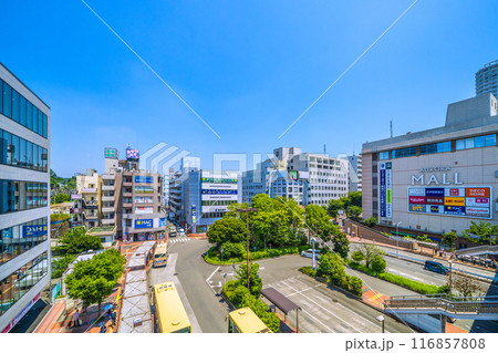 日本の横浜都市景観 7月。横浜市戸塚区の東戸塚駅前などを望む=22日 日本の横浜都市景観 7月。横浜市戸塚区の東戸塚駅前などを望む=22日 116857808