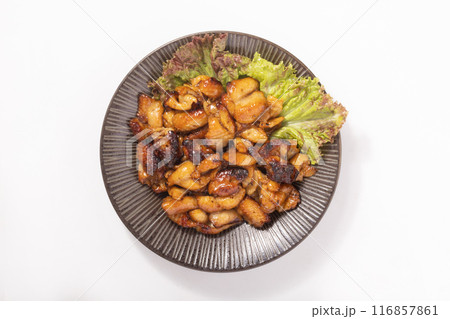 鶏皮　炭火焼き 116857861