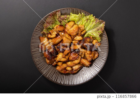 鶏皮　炭火焼き 116857866