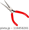 Pliers tool vector art in white isolated background 116858281