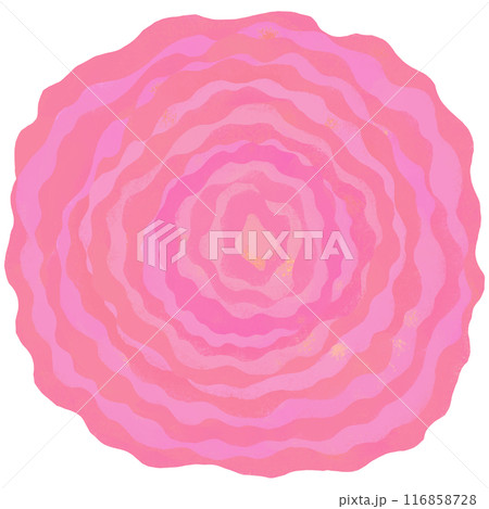 お花紙 ペーパーフラワー ピンク色 116858728
