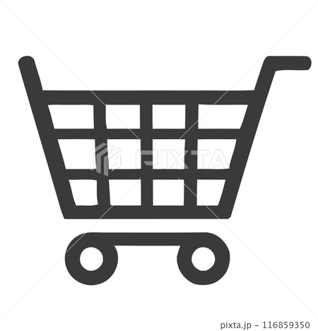 Shopping cart icon. 116859350