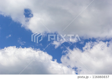 Ornamental clouds. Dramatic sky. Epic storm cloudscape Soft sunlight. Panoramic image texture background graphic resources design Meteorology, heaven hope peace concept Ornamental clouds. Dramatic sky. Epic storm cloudscape Soft sunlight. Panoramic image texture background graphic resources design Meteorology, heaven hope peace concept 116860837