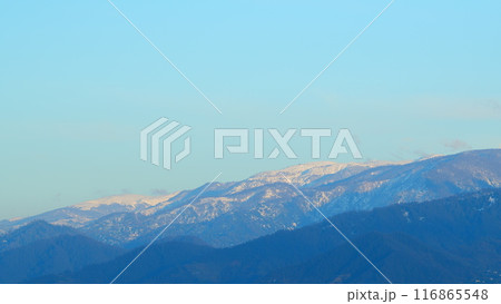 Panorama Of Dramatic Colorful Sunset With Bright Clouds. Twilight Sky And Cloud With Orange Sun Nature Background. Panorama Of Dramatic Colorful Sunset With Bright Clouds. Twilight Sky And Cloud With Orange Sun Nature Background. 116865548