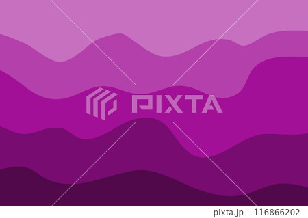 Water Wave Background Design, Abstract Vector Blue Ocean Walpaper Template 116866202