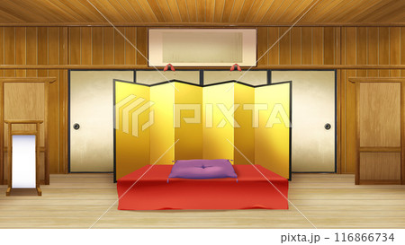 落語の舞台(高座) 116866734