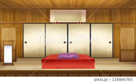 落語の舞台(高座) 落語の舞台(高座) 116866765