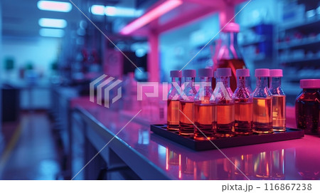 Virus in laboratory 116867238