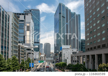 東京都渋谷区の大規模再開発施設、渋谷サクラステージと国道246号線 東京都渋谷区の大規模再開発施設、渋谷サクラステージと国道246号線 116868599