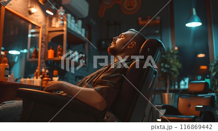 Barber shop salon. Hair dresser and haircut shop concepts. Barber shop salon. Hair dresser and haircut shop concepts. 116869442