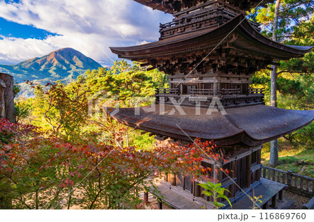 【長野県】大法寺三重塔　国宝 116869760