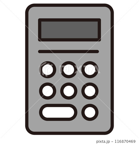 電卓のアイコンイラスト 116870469