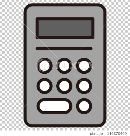 電卓のアイコンイラスト 116870469