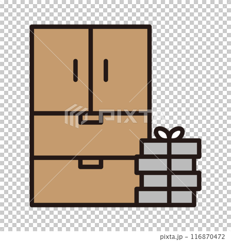 Personal tidying up icon illustration Personal tidying up icon illustration 116870472