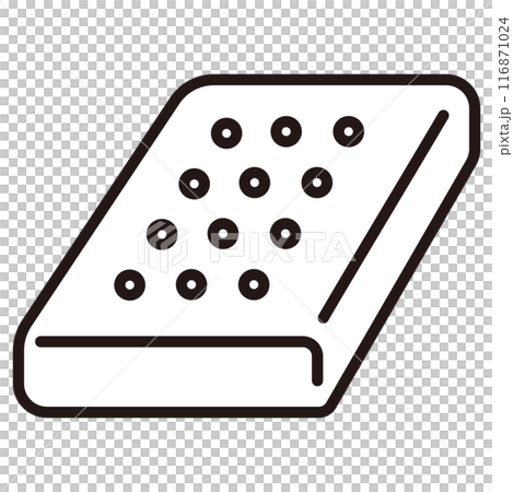 Mattress icon illustration 116871024