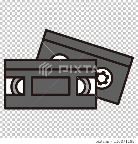 Video tape icon illustration 116871189
