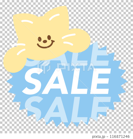 SALE tag with cat for online shopping, marketing, promotion, sticker, banner, special price, discount, social media, print, ad template, sign, symbol, campaign, web, mobile, animal, button 116871246