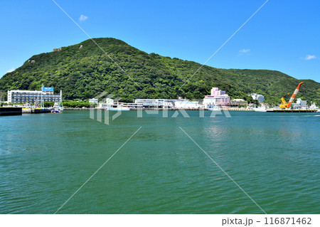 道の駅 開国下田みなと周辺を望む(静岡県下田市)【2024.7】 道の駅 開国下田みなと周辺を望む(静岡県下田市)【2024.7】 116871462
