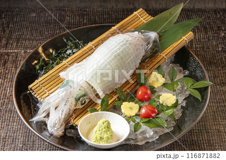 イカの活き造り イカの活き造り 116871882